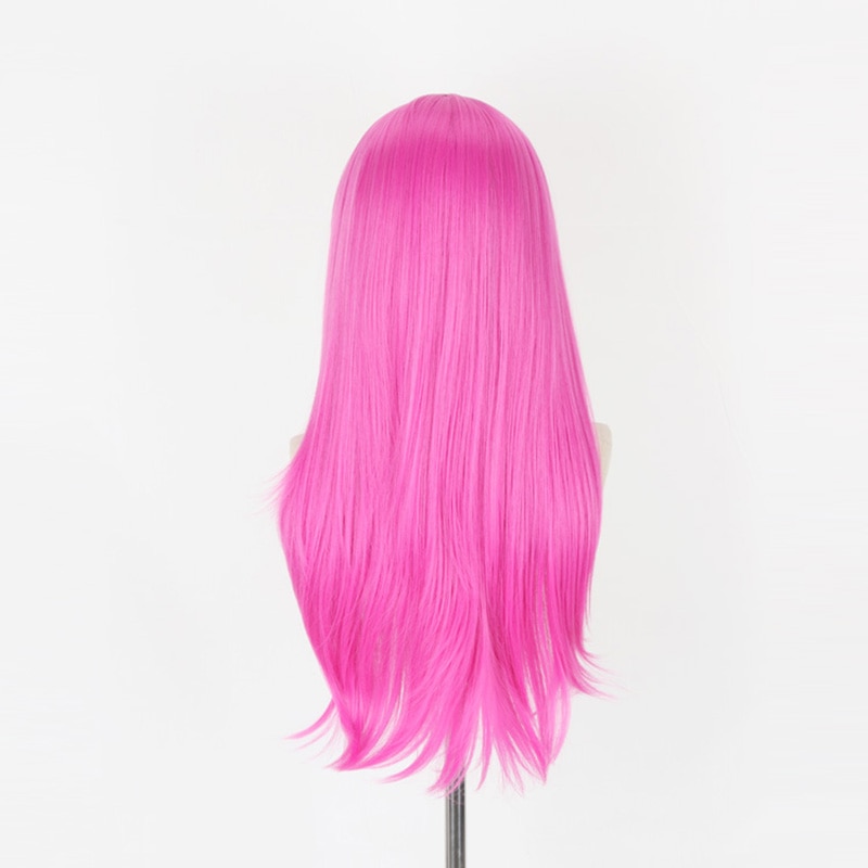 JOJO s Bizarre Adventure Golden Wind Diavolo Pink Long Wig Cosplay Costume Heat Resistant Synthetic Hair 3 ✅ JJBA Shop