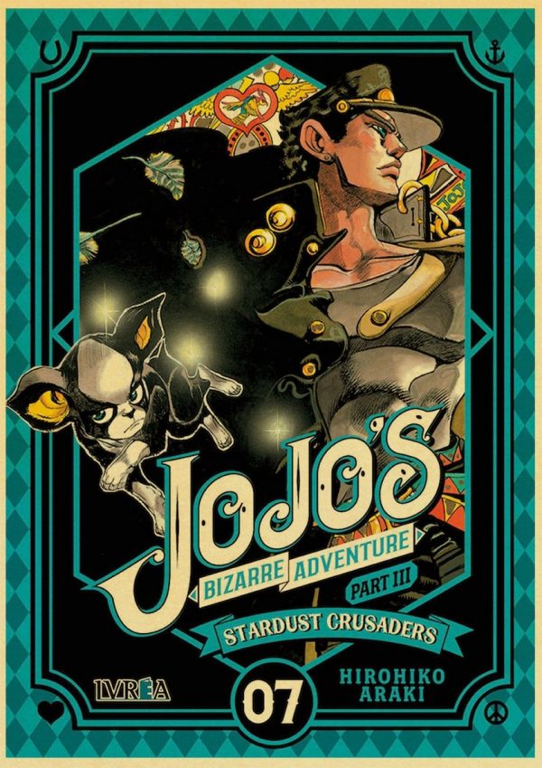 classic Anime JoJo s Bizarre Adventure JOJO Poster Action Anime retro Poster Painting Wall Art for 5 ✅ JJBA Shop