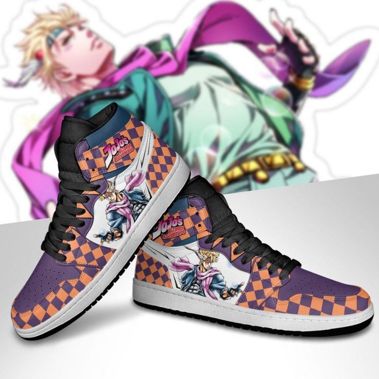 JJBA Shoes - Jordan Sneakers Jonathan Joestar Anime Shoes | Jojo's