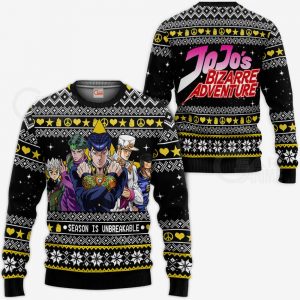 JJBA Sweater - Diamond is Unbreakable Ugly Christmas Sweater