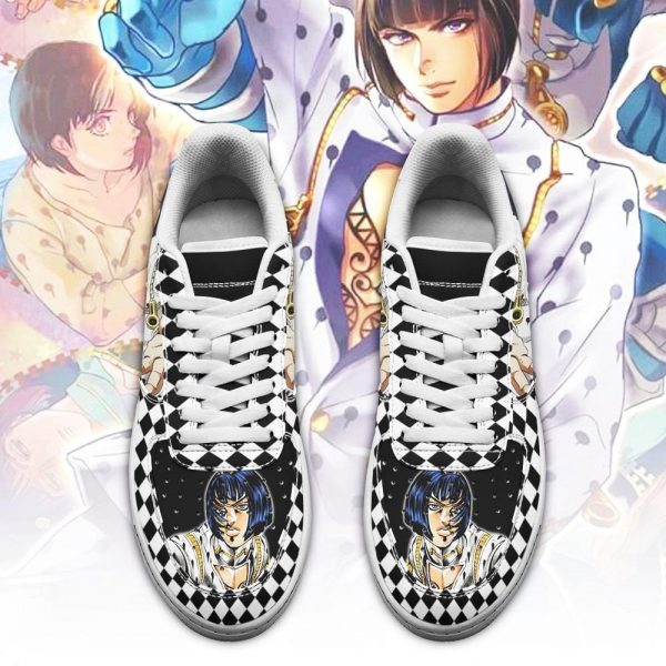 bruno bucciarati air force sneakers jojo anime shoes fan gift idea pt06 gearanime 2 ✅ JJBA Shop