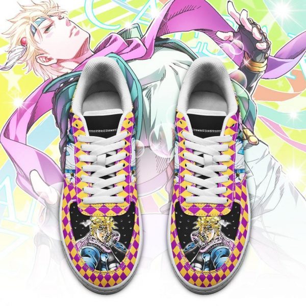 caesar anthonio zeppeli air force sneakers jojo anime shoes fan gift idea pt06 gearanime 2 ✅ JJBA Shop