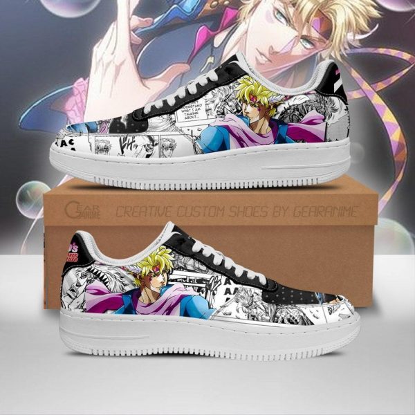 caesar zeppeli air force sneakers manga style jojos anime shoes fan gift pt06 gearanime ✅ JJBA Shop