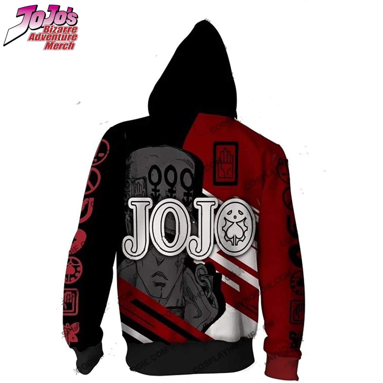 jjba zip up hoodie jojos bizarre adventure merch 716 ✅ JJBA Shop