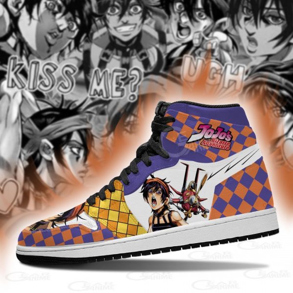jojo s bizarre adventure jordan sneakers narancia ghirga anime shoes gearanime 3 ✅ JJBA Shop