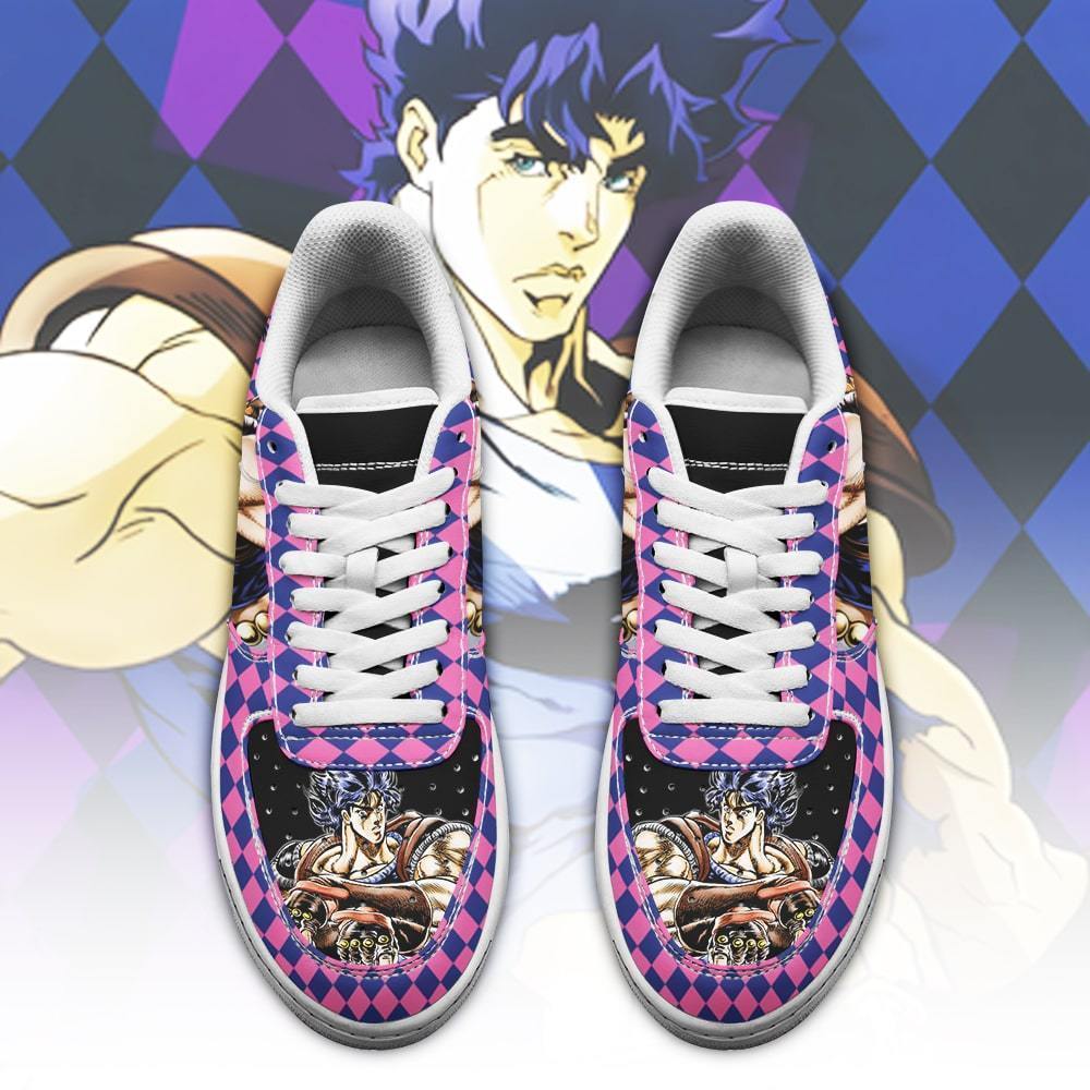 jonathan joestar air force sneakers jojo anime shoes fan gift idea pt06 gearanime 2 - Jojo's Bizarre Adventure Merch