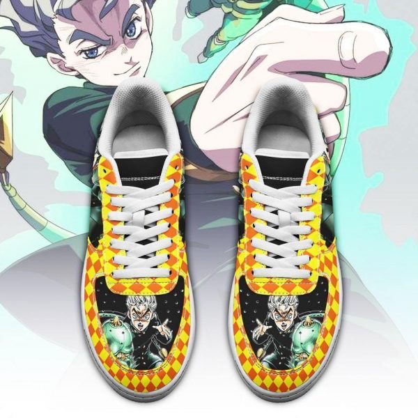 koichi hirose air force sneakers jojo anime shoes fan gift idea pt06 gearanime 2 ✅ JJBA Shop