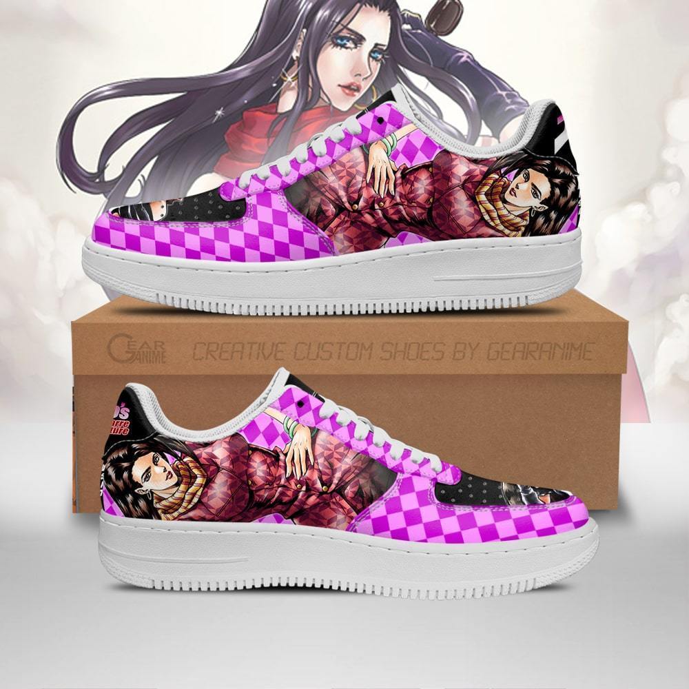 lisa lisa air force sneakers jojo anime shoes fan gift idea pt06 gearanime ✅ JJBA Shop