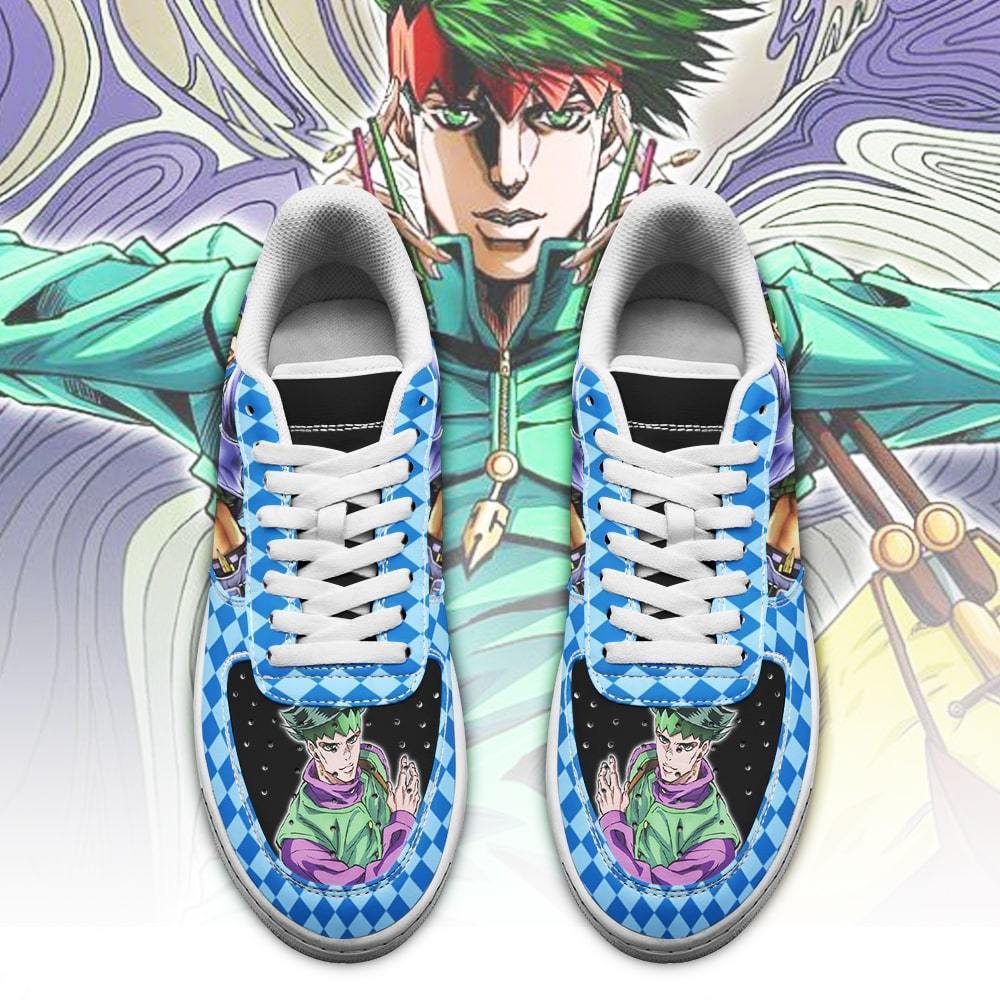 rohan kishibe air force sneakers jojo anime shoes fan gift idea pt06 gearanime 2 ✅ JJBA Shop