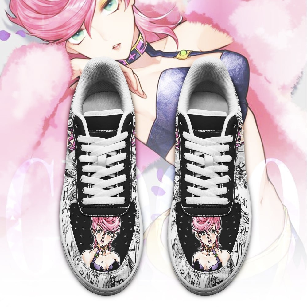 trish una air force sneakers manga style jojos anime shoes fan gift idea pt06 gearanime 2 ✅ JJBA Shop