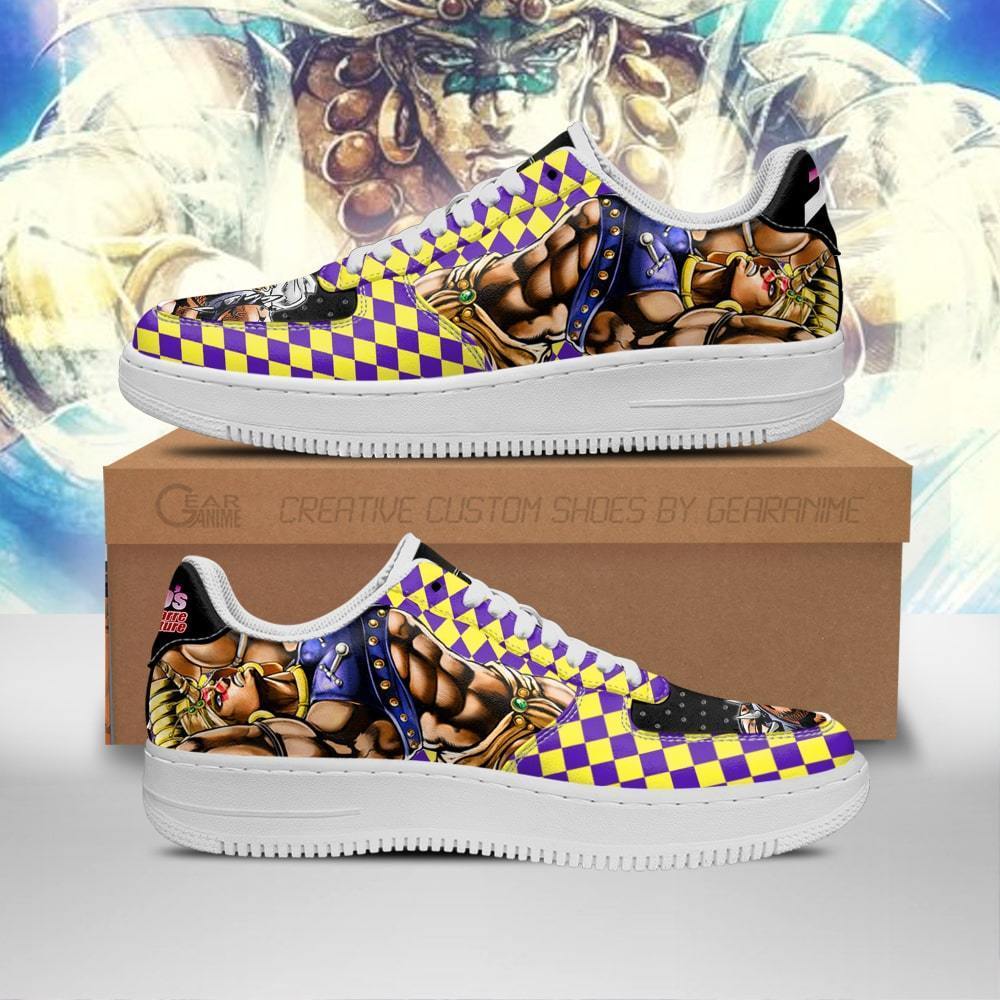 wammu air force sneakers jojo anime shoes fan gift idea pt06 gearanime ✅ JJBA Shop