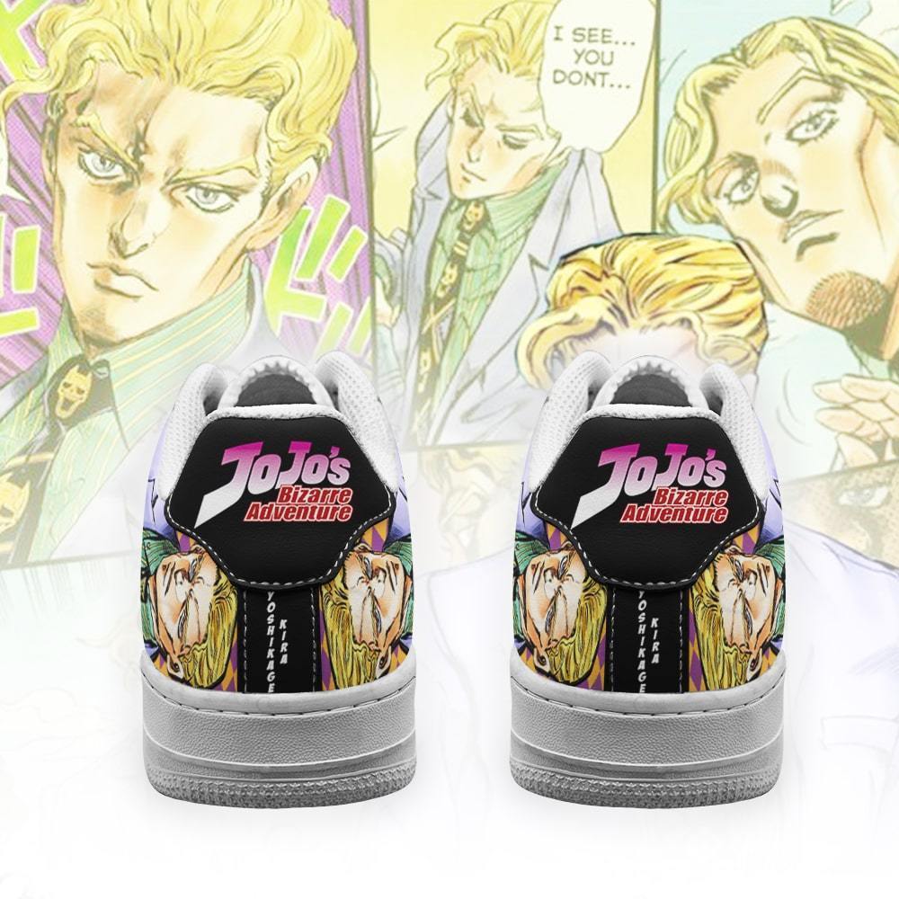 yoshikage kira air force sneakers jojo anime shoes fan gift idea pt06 gearanime 3 ✅ JJBA Shop