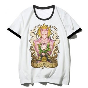 JoJo's Bizarre Adventure  Killer Queen x Stray Cat Stands T-Shirt Jojo's Bizarre Adventure Merch