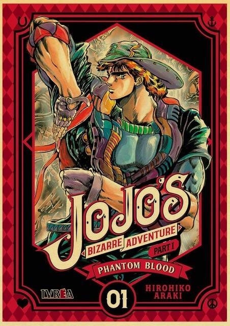 JoJo's Bizarre Adventure - Phantom Blood Jonathan Joestar Pose Poster Jojo's Bizarre Adventure Merch