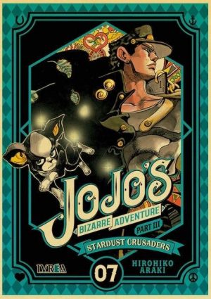 JoJo's Bizarre Adventure - Jotaro Kujo x Iggy Stardust Crusaders Poster Jojo's Bizarre Adventure Merch
