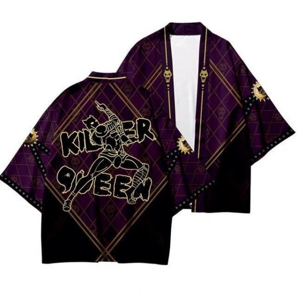 JoJo's Bizarre Adventure - Killer Queen Stylish Kimono Jojo's Bizarre Adventure Merch