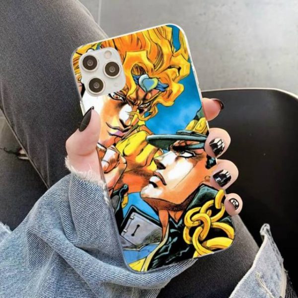 YNDFCNB JOJO S BIZARRE ADVENTURE OVER HEAVEN JoJo Anime Phone Case for iPhone 11 12 pro 10.jpg 640x640 10 ✅ JJBA Shop