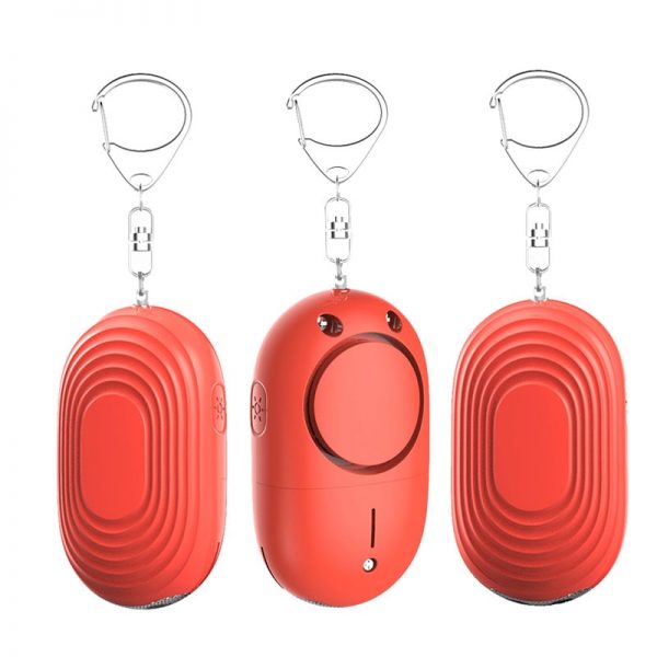 LED flashlight Key chain Panic Button Alarm System with personal alarm Self Defense Alarm for woman ✅ JJBA Shop